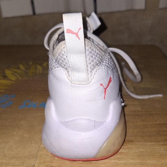 Puma Iocell White Neon Pink Running Shoes Sneakers Women's Size 8.5. - Picture 11 of 15